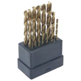 Extol Craft FÉMCSIGAFÚRÓ, 19DB, TITÁN BEVONATÚ, HSS, 1-10MM POLÍROZOTT, MŰANYAG DOBOZBAN 1119A