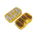 EXTOL CRAFT forgácslapcsavar és műanyag tipli klt,; 170db, műanyag tároló dobozban