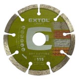 Extol Craft gyémántvágó szegmenses; 115 mm
