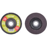 Extol Craft lamellás csiszoló acél, 125×22mm, P80, kúpos (903314)