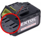 Extol Craft tartalék akku ÚJABB TÍPUSÚ 402440 Li-ion töltőhöz (402440E)