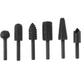 Extol csapos ráspoly klt. 6 db-os; 6 mm-es befogással, max. 2.000 ford./perc