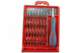 Extol Csavarhúzó készlet,  32 db, C.V. bitekkel