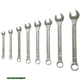 EXTOL csillag-villás kulcs klt., CV., vászon tartóban; 8db, 7-19mm 6319