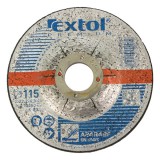 Extol csiszoló korong acélhoz, kék; 115×6,0×22,2mm, max 13300 ford/perc