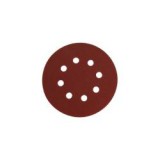 Extol csiszolókorong vászon, lyukas, 150mm, 8 db lyukkal, P40-es, tépőzáras,10db (8803581)