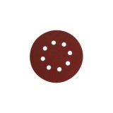 Extol csiszolókorong vászon, lyukas klt. 10db, 125mm, 8 db lyukkal, P180-as, tépőzáras, 407202, 8894201 és 8894202-höz