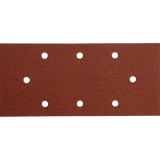 Extol csiszolópapír, tépőzáras, 93×190 mm, 8 lyukas klt, P60, 10db/cs, 407115-höz