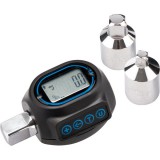 Extol digitális nyomaték adapter, hangjelzéssel, 1/2", 20-200Nm, adapterek: 1/4"és 3/8"