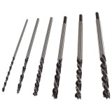 Extol fafúró készlet, műanyag tartóban; 6db, 300mm×6-8-10-12-13-14mm