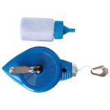 Extol festőzsinór krétaporral, bliszteren; 30m, 30ml, fém ház