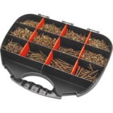 Extol forgácslapcsavar készlet 2000db, 12 méret, 3x16mm-5x60mm (1441)