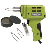 Extol forrasztópisztoly kofferben, 230V~50 Hz, 175W