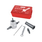 Extol fúrógéppel hajtható mechanikus lemezvágó/lyukasztó fej