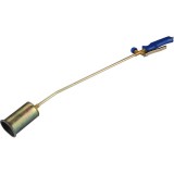 Extol gázégő PB gázhoz, égőfej átmérő: 60 mm, telj. hosszúság: 760 mm, G3/8" csatlakozó, tömlővéges adapter 524102, 524502