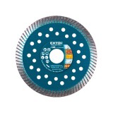 EXTOL gyémántvágó, ipari korong,TURBO,gyors vágás; 125×22,2mm, száraz és vizes vágásra 8703052