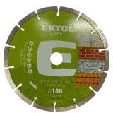Extol gyémántvágó szegmenses; 180×22,2mm, max.8.500 ford/perc