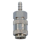 Extol gyorscsatlakozó-hüvely, tömlővéggel, 1/2", nikkelezett réz, bliszteren