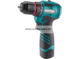 Extol Industrial Akkus csavarozó gép 12 V Li-Ion, 2 akku, 25-50Nm