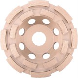 Extol Industrial GYÉMÁNTCSISZOLÓ KORONG, 125MM×22,2MM, KÉTSOROS 8703122
