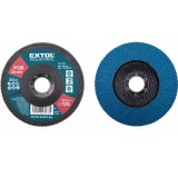 Extol Industrial lamellás csiszoló 125 mm, P120 INOX, ALU munkadarabokhoz