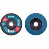 Extol Industrial lamellás csiszoló 125 mm, P80 INOX, ALU munkadarabokhoz