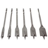 Extol központmaró fához; 6db, 10-12-16-18-20-25mm, műanyag tartóban