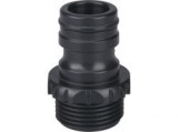 Extol kuplung csatlakozó, külsőmenetes, 1" kuplung, 1" és 1"