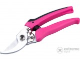 Extol Lady metszőolló, virágokhoz, max.:15 mm átvágás, hossz.:17 cm, mellévágó, rózsaszín
