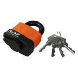 Extol lakat, laminált, vízálló, 4db kulcs; 40mm, kengyelszárátmérő:8/12mm