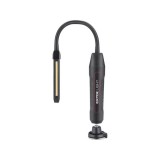 EXTOL LED munkalámpa, USB tölthető; 500 Lm, cserélhető Li-ion akku, 2500 mAh, flexibilis szár 43146