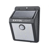 Extol Light LED LÁMPAÉJSZAKAI KÉSZENLÉTI 0.4W 16 LED 120LM 6500K NAPELEM+SZENZOR 1200MAH LI-ION AKKU 43130