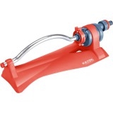 Extol locsoló, talpas, lengőfejes (oszcilláló),műanyag+fém;kuplung csatlakozóval