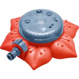 Extol locsoló, virág alakú talapzat, 8 funkciós, műanyag; kuplung csatlakozóval