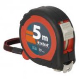 Extol mérőszalag 2 stoppos 5mx19mm, gumis (3155)