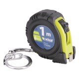 Extol mérőszalag kulcstartó; 1m
