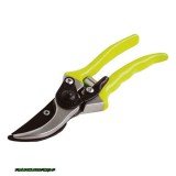 EXTOL metszőolló, teflonos GARDEN; max.:20mm átvágás, hossz.:21cm, mellévágó, zöld műanyag borítású nyéllel 9269