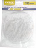 Extol Polír korong, báránybőr, 150 mm, excenter csiszolóhoz