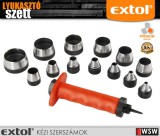 Extol Premium 14 db-os lyukasztó készlet - szerszám