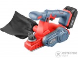 Extol Premium akkus gyalugép, Share20V, 20V, Li-ion, 1db akku, 1db töltő, 2000 mAh, 10.000 ford/perc, kés: 60 mm, mélysé
