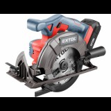 Extol Prémium akkus körfűrészgép, 165 mm tárcsa, TÖLTŐ és AKKU NÉLKÜL