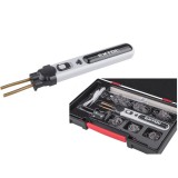 EXTOL PREMIUM akkus műanyag hegesztő- és kapcsozógép, 4V, 2000 mAh Li-ion akku 8891505