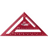 EXTOL PREMIUM asztalos derékszög, 300 mm, ALU, lézer gravírozott, mm beosztás, 0-90° ferde beosztás