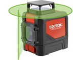 Extol Premium automatikus lézeres vízszintező, ZÖLD, 1D1V (1×360°+1V) (8823307)