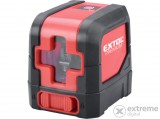 Extol Premium automatikus lézeres vízszintező, ZÖLD, 1H1V (1 horizontális+1 vertikális) pontosság:0,3mm/1m, 1/4" menetes
