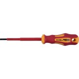 Extol Premium csavarhúzó szigetelt 1000V, lapos 4,0×100 mm, CrV., VDE, GS