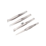 EXTOL PREMIUM csipesz klt. 4 db, CrNiMn rozsdamentes és saválló acél 201, enyhén mágneses, keménység: HRC 30