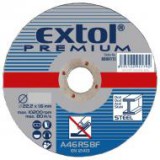 Extol Premium csiszoló korong acélhoz 125×6,0×22,2mm (8808702)
