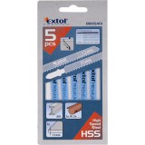 Extol Prémium dekopírlap fémre, 5db, Bosch befogás (8805401)