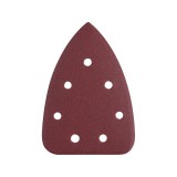 EXTOL PREMIUM delta csiszolópapír, lyukas klt. 10db, 100×140 mm; 7 db lyukkal, P100, 8891844 csiszológéphez